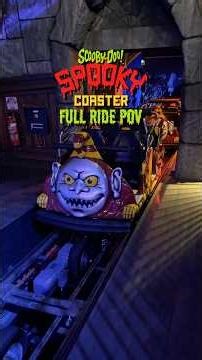 Scooby Doo Spooky Coaster - FULL RIDE POV 🎥