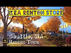 🇺🇸 Welcome to the IKEA Renton Store and the surrounding area, and streets in Washington State!