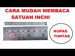 how to read inches easily