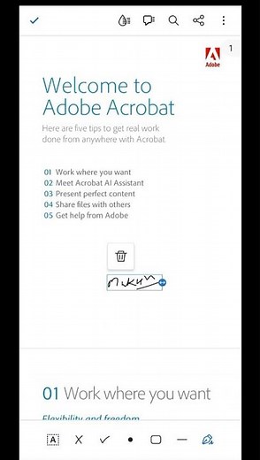 How to digitally sign on PDF in mobile #educational #pdf #signpdf