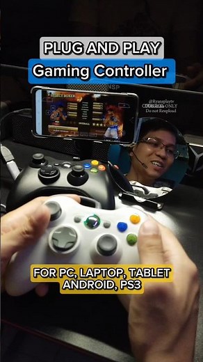 Xbox 360 Wired Controller compatible for Android and PC Gaming #xbox #xbox360 #gamingcontroller