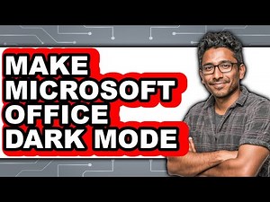 How to Make Microsoft Office Dark Mode (updated)