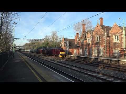 37669 & 37706 5Z42 Carnforth Steamtown to Bicester Depot-GL-RR
