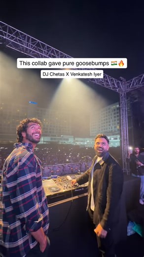 Team Innovation on Instagram: "When @djchetas brought @venky_iyer on stage and India’s World Cup winning moments lit up the screens — the energy in Ahmedabad was unreal 🇮🇳🔥 Pure goosebumps, pure pride, and a New Year celebration we’ll never forget. Bollywood New Year’s Eve done right. Bollywood New Year’s Eve, DJ Chetas Live, Venkatesh Iyer, India World Cup Moments, Ahmedabad New Year Celebration, Stadium Energy, Goosebumps Moment, Live DJ Set, Cricket Meets Music, Crowd Energy, Ultimate Char