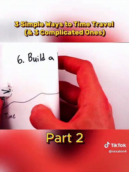 3 Simple Ways to Time Travel (& 3 Complicated Ones) - Part 2 #usa #fyp #viral #animaions #cartoon