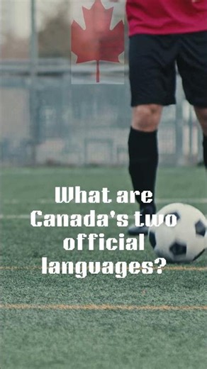 What are Canada's two official languages