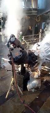 Rupture Disc replacement on blast nozzle #welding
