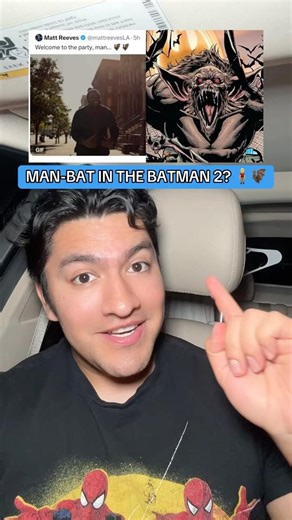 Matt Reeves Teases Man-Bat in The Batman 2? 👀