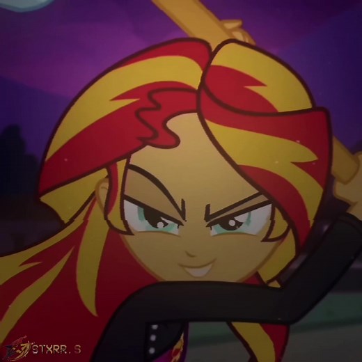 Cute Sunset Shimmer from My Little Pony