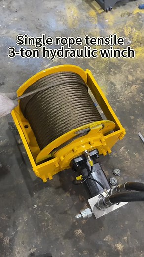 Hydraulic Winches for Cranes: Heavy-Duty Solutions