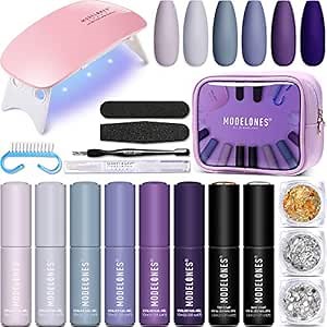 modelones uv light for gel nails