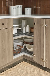 Super Base Corner Susan - Omega Cabinetry Specialty Cabinets