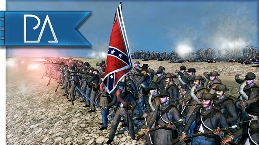 Battle of Fort Wagner - North & South II Total War mod gameplay