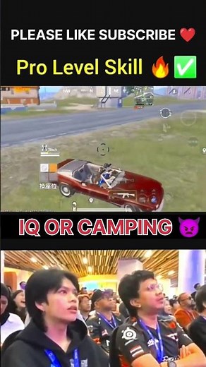 IQ OR CAMPING 👿 #shorts #jonathangaming #youtube #ipadmini5pubghandcam #tournament #bgmi #viral