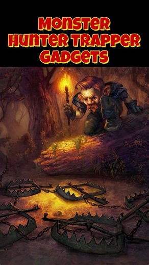 #dnd Trapper Monster Hunter - Gadgets - Grim Hollow