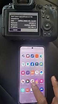 Canon EOS R5 Mark II Wi-Fi Setup: Step-by-Step Guide #R5MARKIl #wifi