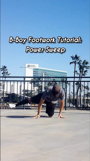 B-Boy Footwork Tutorial: Power Sweep | Don't Sweat The Technique - Erik B. & Rakim #bboy #tutorial