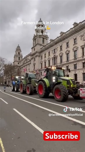 Farmers back in London today, as Keirs Stasi far right wing government destroys the industry