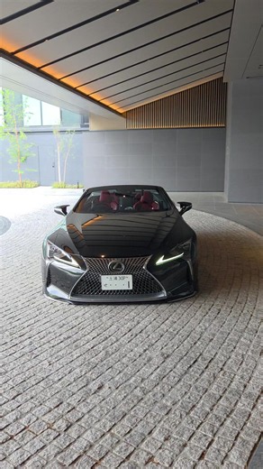 オープンカーの季節がやってきた😈#LEXUS #BBS ##LC500