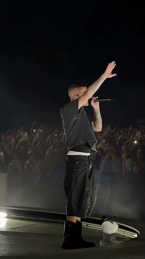 Justin Bieber performs at the Coachella 2026