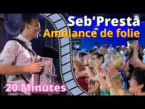 Seb'Presta: Ambiance de folie au dancing "L'air du temps" Chez Coco 🥳🤩🇫🇷🇫🇷Accordéon