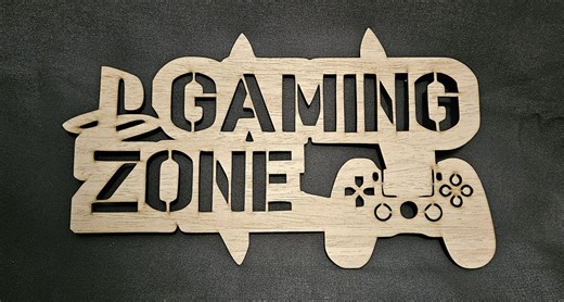 PS5 Gaming Zone Wooden Sign, Gamer Room Decor, Video Game Wall Art, Gaming Setup Decor, Gift for Gamers, Boys Room Sign - Etsy