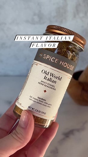 606 reactions · 18 shares | Old World Italian Spicy Fennel Herb Seasoning Elevate all your favorite recipes with a balanced blend of cracked fennel seed, oregano, crushed red chiles, and garlic. Shop now for 10% off your first order and free shipping on all orders +$49! | The Spice House | Facebook