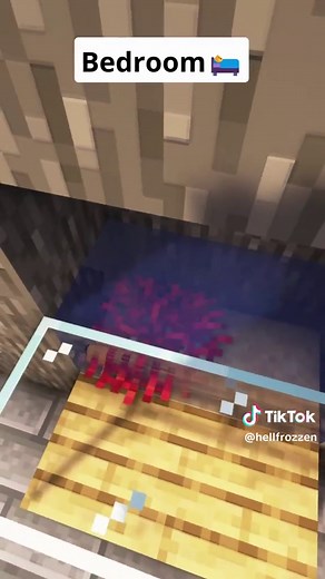 Minecraft Easy Bedroom 🛌 #fyp #minecraft #viral | minecraft