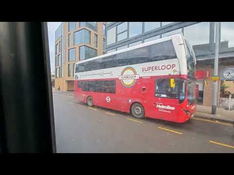 Bus Visual U10 Uxbridge Station - Glenhurst Avenue 14/12/2024