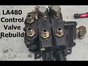 LA480 Control Valve Rebuild