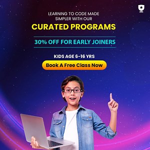 Encourage your childs creativity with BrightChamps's 1:1 live coding classes. To start your coding journey with us, click on the link given below and Book a FREE class now! https://bit.ly/bookafreeclass #BrightChamps #Education #Technology #Coding #Kids | BrightCHAMPS