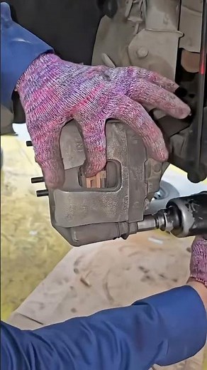 Brake Caliper Removal: Quick and Easy Disassembly🔧🪛#Autosavage #workshop#Automotive#foryou #amazing