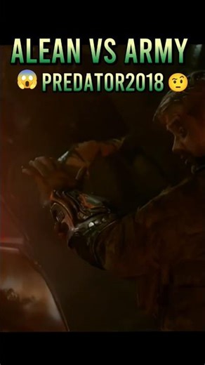 Predator Alean vs Army fight in jungle