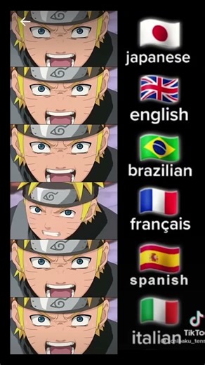 naruto say sasuke an every language # naruto# language
