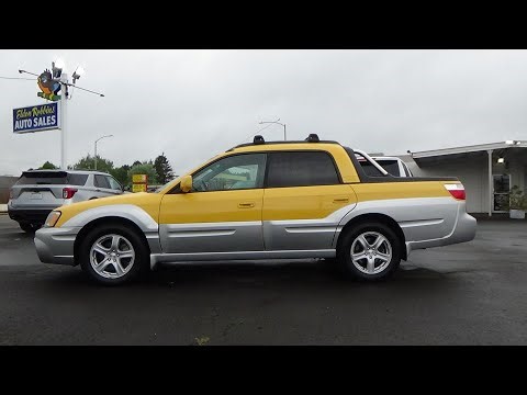2003 Subaru Baja (4AT) - Start-Up & Automobile Documentation