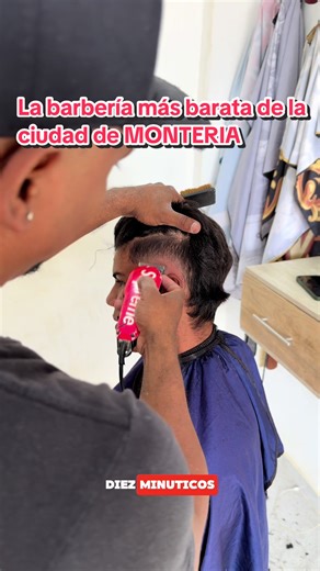 La barbería más barata de Montería