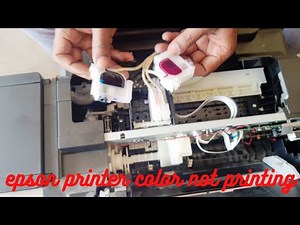 Epson printer color problem II not printing correctly II Epson L360