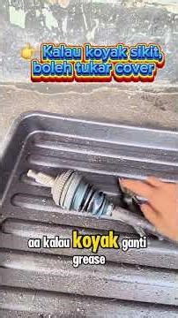 Jangan Abaikan Bunyi Ni – Honda CR-V Drive Shaft Bearing Pecah