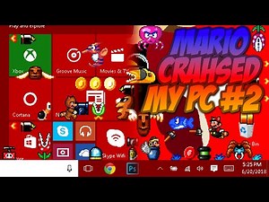 MARIO CRASHED MY PC! #2 (SMBX 1.4.4)