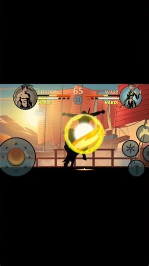 Shadow fight 2 Shadow vs Wasp #shadowfight2 #edit #gameplay #shorts #music