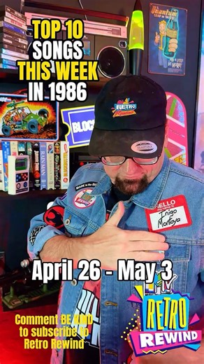 Top Hits From This Week 40 Years Ago! Apr 27 - May 3, 1986