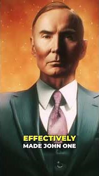 John D. Rockefeller's Railroad Deal: Dominating Oil & Industry #shorts