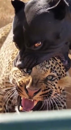 Cane Corso vs Leopard: The Ultimate Battle of Power! 🐆🐕