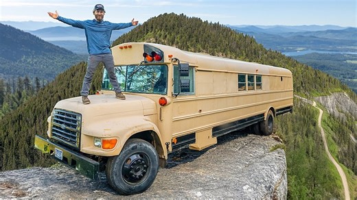 I Bought a Mountain and a School Bus! | Grind Hard Plumbing Co