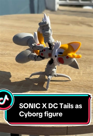 Sonic X DC: Tails as Cyborg Action Figure Review