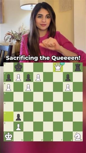 Sacrifice de Dame !!!