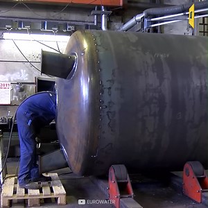 598K views · 5.8K reactions | How Water Treatment Vessel is made in Factory? | Mechanical Mind | Facebook