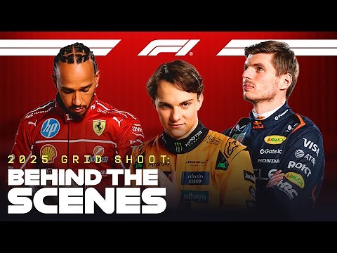 Behind The Scenes Of The F1 Opening Titles!