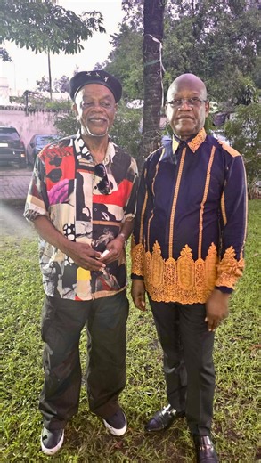 Recent photo of Rhumba legends Bozi Boziana & Jossart N’yoka Longo M’vula | Dj NUMZ 254