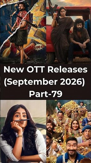 New OTT Releases | Netflix, Prime Video, JioHotstar | September 2026 | Part 79 #ott #movie